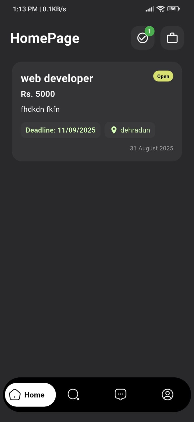Kaamlify Homepage